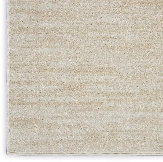 Alt view image 7 of 7 - Home Nourison Essentials Ivory Beige 7' x Square Area Rug - Easy Clean, Non Shedding, Bed Room, Living Room, Dining Room, Kitchen (7' x Square)