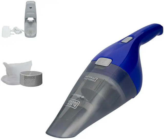 Main image of QuickClean Cordless Handheld Vacuum, Home and Car Vacuum with Charger (HNVC115J22)