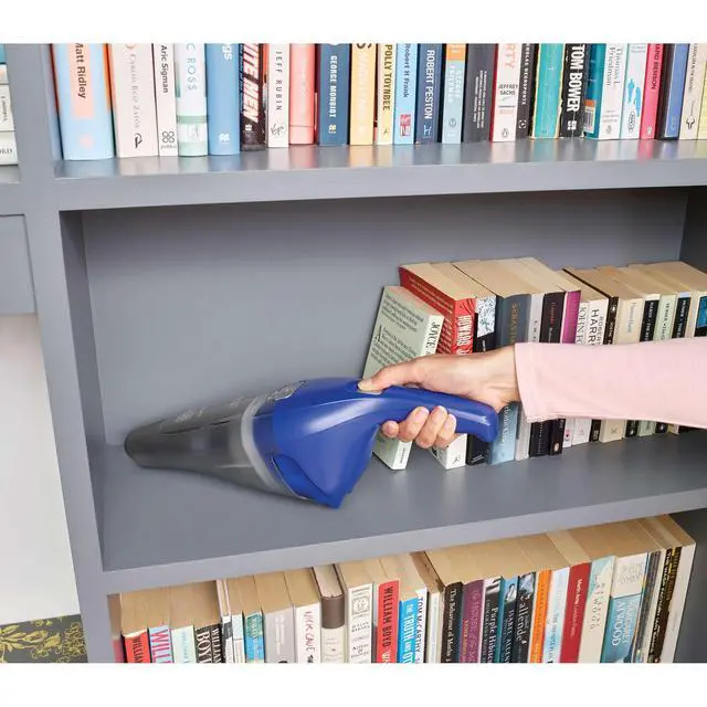 Alt view image 7 of 7 - QuickClean Cordless Handheld Vacuum, Home and Car Vacuum with Charger (HNVC115J22)