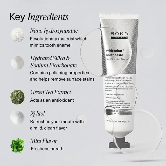 Alt view image 4 of 7 - Toothpaste - Fluoride Free Toothpaste, Nano Hydroxyapatite Toothpaste