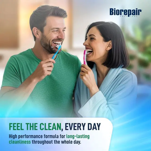 Alt view image 6 of 7 - Clean & Protect - 20% Hydroxyapatite Toothpaste for Daily Use, Fluoride Free - Helps Prevents Plaque and Tartar Formation, Oral Care for Adults and Kids, 3.39 Oz, Made in Italy