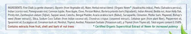 Alt view image 3 of 4 - Ayurvedic Herbal Neem & Clove Toothpaste - Fresh Mint, 2 Pack