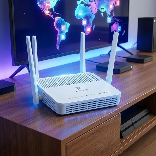 Alt view image 4 of 4 - Privacy Hero 2 WiFi 6 VPN Wireless Router with 1 Year NordVPN + 1 Year Privacy Premium Included, Whole-Home VPN Protection, Streaming Relocation, Parental Controls, Ad & Malware Blocking