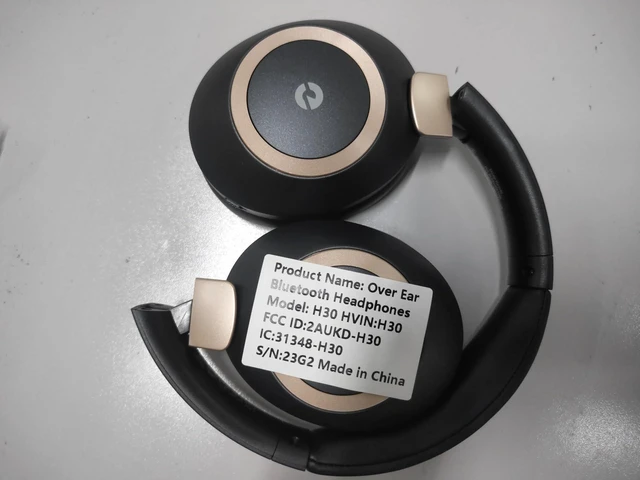 Alt view image 7 of 7 - Active Noise Cancelling Headphones, 100H Bluetooth Headphones Wireless Headphone with Microphone, Over Ear Headphones Wireless with Deep Bass, Fast Charging for Travel, Work, Study-Black