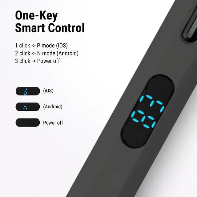Alt view image 7 of 7 - 2-in-1 Stylus with LED Display