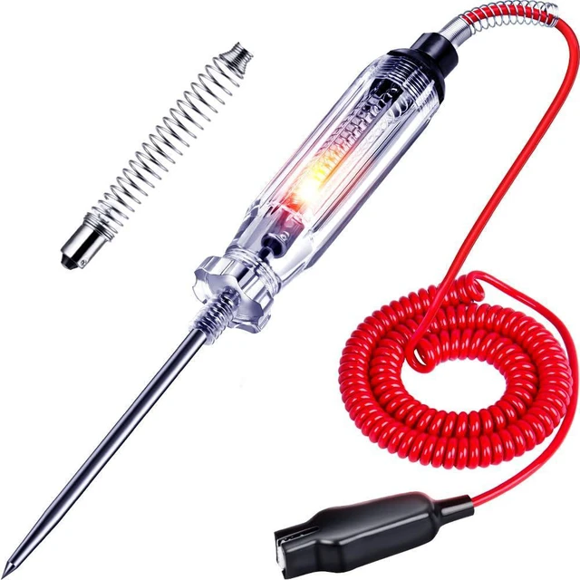 Main image of Heavy Duty 6-24V Automotive Circuit Tester w/Replacement Indicator Light