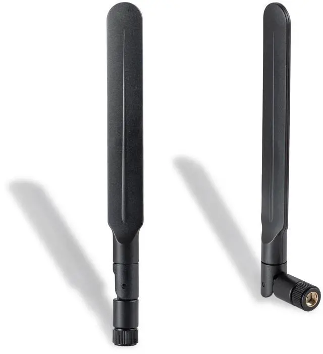 Alt view image 6 of 6 - WiFi 6 6E Tri-Band 2.4GHz/5GHz/6E Omnidirectional Antenna for PC Desktop Computer Motherboard WiFi Router, 2 Pack