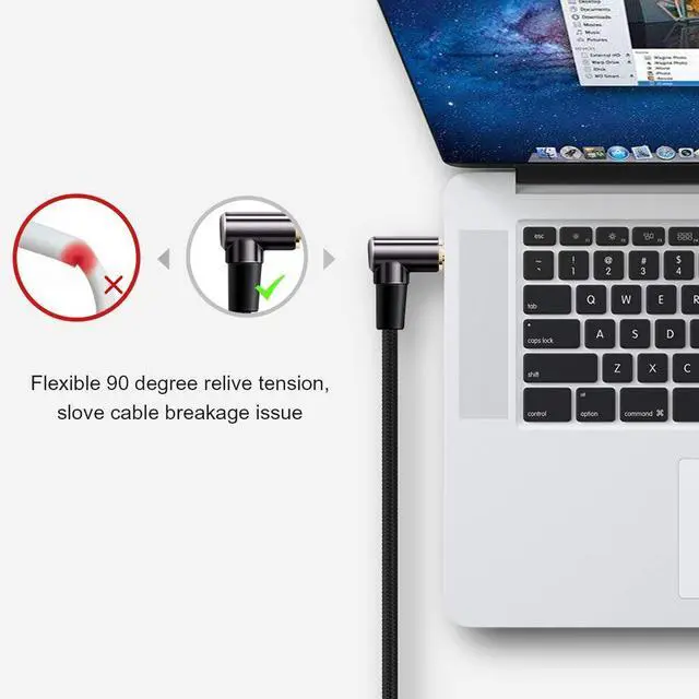 Alt view image 5 of 6 - 3.5mm Audio Cable 3FT/0.9M, 3.5mm Right Angle Male to Male Auxiliary Jack HiFi Cable with Silver-Plating Copper Core for Car Stereos, iPhone, PS4, Beats, Echo-Dot & More