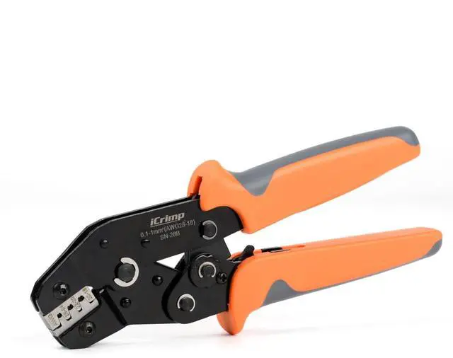 Main image of SN-28B Dupont Crimping Tool for 3.96mm, 2.54mm, 2.5mm Pitch Dupont, JST XH VH Connectors, AWG 18 to 28