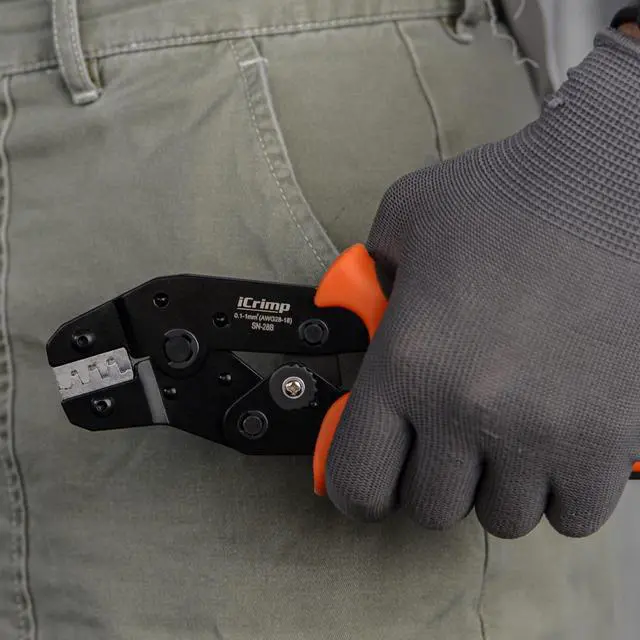 Alt view image 6 of 7 - SN-28B Dupont Crimping Tool for 3.96mm, 2.54mm, 2.5mm Pitch Dupont, JST XH VH Connectors, AWG 18 to 28