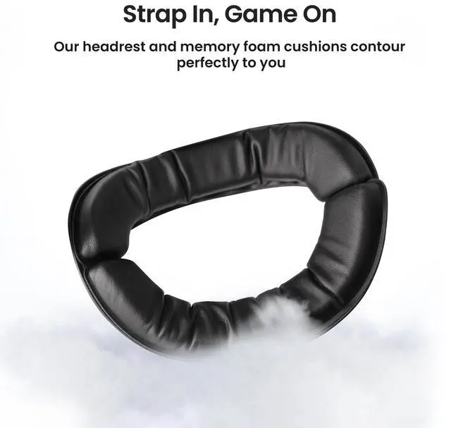 Alt view image 6 of 7 - K4 Head Strap, VR Headset Accessories for Meta Oculus Quest 3/3S, Non-Battery & Enhanced Support & Adjustable & Comfort Strap Gift for Kids and Adults