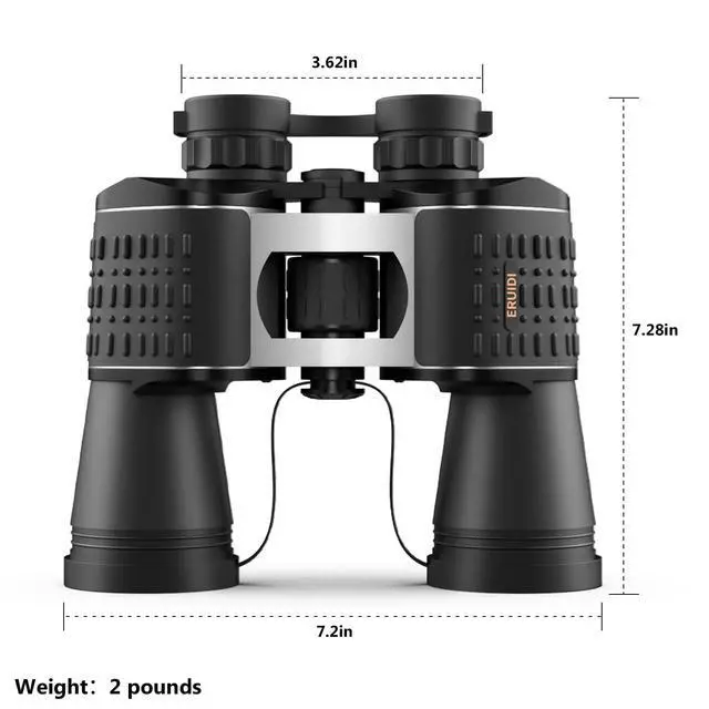Alt view image 7 of 7 - 20x52 Binoculars for Adults High Powered - Bird Watching Binoculars with Long Range View for Cruise Ship Hunting Travel Stargazing Sports