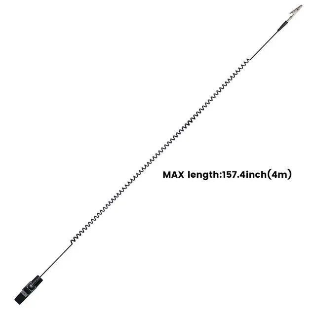Alt view image 3 of 7 - Anti Static Wrist Straps - 2 Pack - Reusable - Equipped with Grounding Wire and Alligator Clip - Enables You to Ground Yourself - Adjustable To Fit Up to Size XL (157.4 inches)