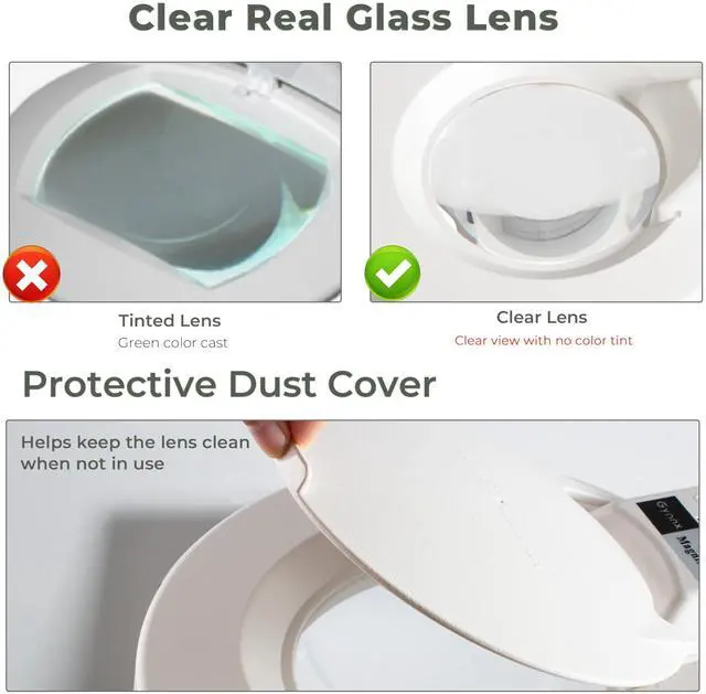 Alt view image 6 of 7 - 10X Magnifying Glass with Light, Clamp-on Desk Magnifier Lamp with Real Glass Lens and Adjustable Swing Arm for Reading, Crafts, Repair, Inspection and Close Work