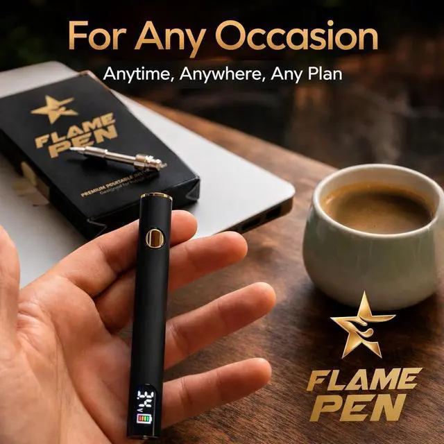 Alt view image 5 of 7 - 510 Threaded Battery Pen, 650mAh Cordless Soldering Iron with LED Display, Precise Temp Control USB-C Rechargeable, 3-Speed Adjustable Appliance Repair, DIY & Jewelry | Flame Pen Black & Gold