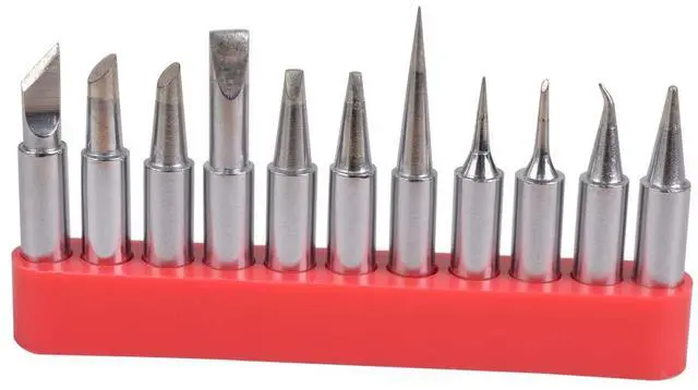 Main image of 11X T18 Soldering Iron Tips Replacement for HAKKO Tip for HAKKO FX-888D FX-888 FX-600(11 pcs tip Set)