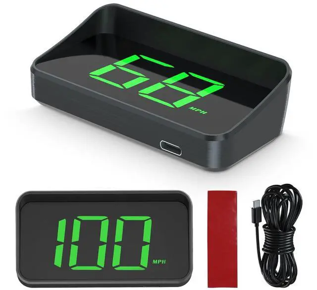 Main image of Head Up Display M2, HUD Projection Display Speed, Compact Body, Large Font, Plug and Play, Suitable for All Vehicles