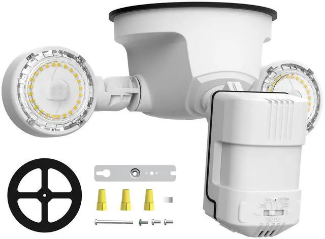 Main image of Motion Sensor Outdoor Lights, 15W 2000LM LED Flood Lights Outdoor, 5000K 4 Modes Security Lights for Outside Porch Yard Garage Patio, IP65 Dusk to Dawn Motion Detector Lights