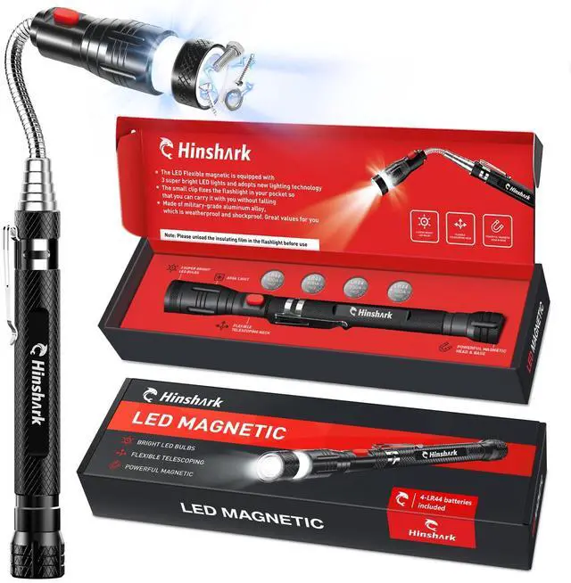 Main image of Fathers Day Gift for Husband Dad, Gifts for Men Extendable Telescoping Magnetic Pickup Tools, Fathers Day Gift from Daughter Wife Son, Anniversary Birthday Gift for Men Husband Him, Cool Gadgets Tools