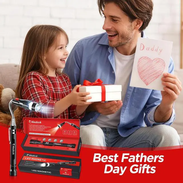 Alt view image 6 of 7 - Fathers Day Gift for Husband Dad, Gifts for Men Extendable Telescoping Magnetic Pickup Tools, Fathers Day Gift from Daughter Wife Son, Anniversary Birthday Gift for Men Husband Him, Cool Gadgets Tools