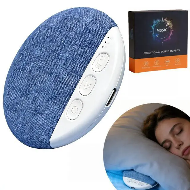 Main image of Pillow Bluetooth Speaker for Sleeping - Under Pillow, Sleep Timer, White Noise, 48H Battery, Type-C, Hi-Fi Sound, Private Listening