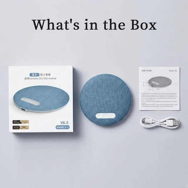 Alt view image 5 of 7 - 2026 New Sleep Pillow Speakerpillow Speakers for Sleeping with White Noise Timer Wireless Sleep Aid with Stereo Bass Private Sleep Headphones for Adult
