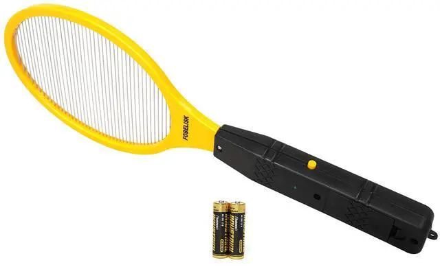 Alt view image 2 of 7 - Bug Zapper - Electric Fly Swatter - Mosquito Zapper Killer - Fly Zapper - Electric Fly Swatter Racket for Camping, Travel, Outdoor and Indoor Pest Control (2AA Batteries Included)