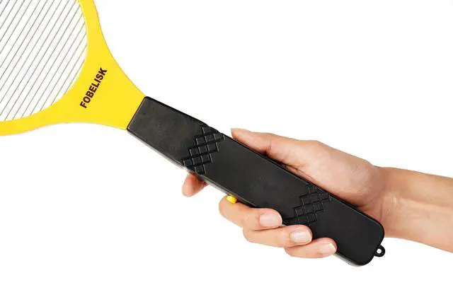 Alt view image 6 of 7 - Bug Zapper - Electric Fly Swatter - Mosquito Zapper Killer - Fly Zapper - Electric Fly Swatter Racket for Camping, Travel, Outdoor and Indoor Pest Control (2AA Batteries Included)