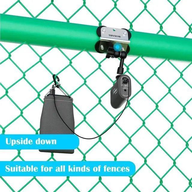Alt view image 4 of 7 - Magnetic Fence Mount for Mevo Start, GoPro, iPhone and Action Cameras - Mevo Camera Mount Streaming Kit for Game Changer Recording Baseball Games