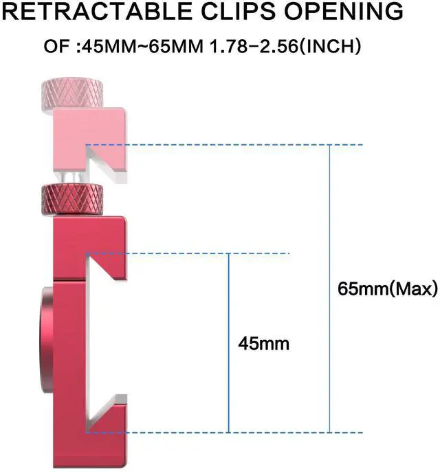 Alt view image 2 of 7 - Upgraded Aluminum Fence Mount with Shade - Game Changer Mounting Kit Fence Mount for iPhone Gopro, Mevo Start, Insta360 for Baseball, Pickleball, Tennis, Softball, Football Games Recording