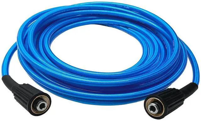 Main image of Pressure Washer Hose 25 FT 1/4 Inch, Kink Resistant Power Washing Extension Hose Compatible with M22 Fittings, Replacement For Most Brand Pressure Washers, 3000 PSI