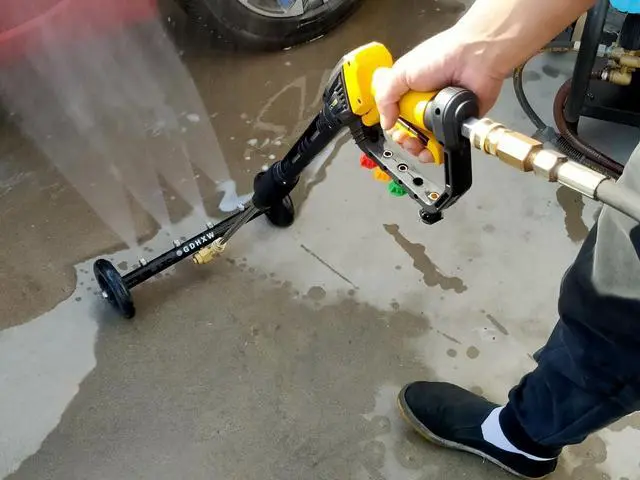 Alt view image 7 of 7 - High Power Washer Gun,Adjustable Pressure Washer Gun with Extension Wand,Quick Connection,with 5 Nozzle Tips, 2 Adapter,10 O-Rings 5000 PSI,Compatible with Most Pressure Washer