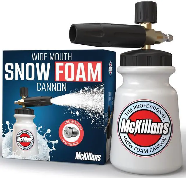 Main image of Foam Cannon for Pressure Washer (Wide Mouth) - Car Wash Snow Foam Cannon Lance Pressure Washer Soap Dispenser for Car Washing with Adjustable Thick Foam + 1/4 Quick Connector