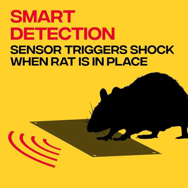 Alt view image 4 of 7 - Indoor Electronic Rat Trap, Humane Electric Rat Traps Indoor for Home, No Touch, No See Traps - M241B - Quickly and Humanely Kill Rats Indoors - 1 Pack