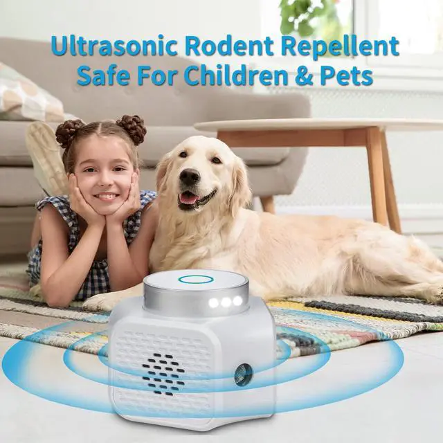 Alt view image 5 of 7 - Rodent Repellent Ultrasonic Plug in - Squirrel Deterrent, Mouse Deterrents That Work, Rodent Repellent Indoor - Squirrel Repellent for Attic Garage RV - Rat Repellent Ultrasonic - UR02