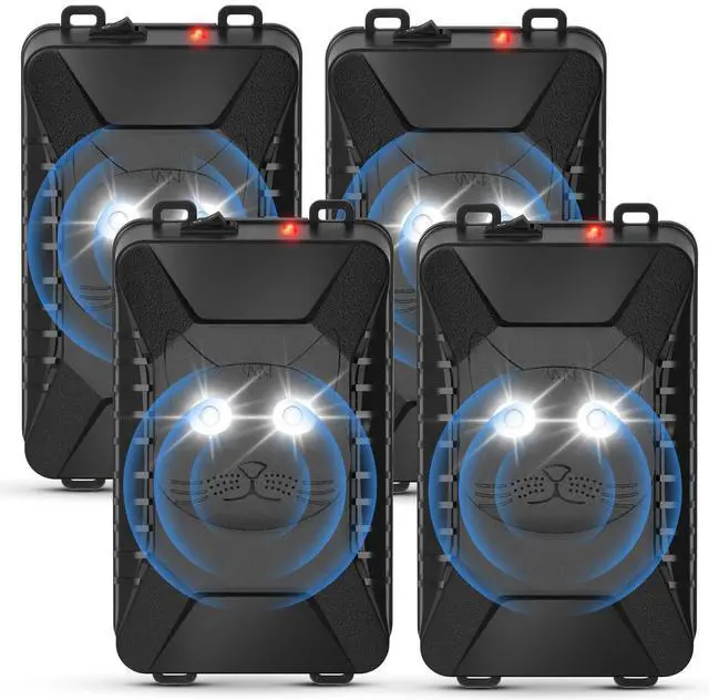 Main image of Ultrasonic Rat Repellent for Car Rodent Repellent Plug-in Rat Deterrent for Car Engines Battery Operated Rodent Deterrent Under Hood Keep Mice Rat Squirrel Out of Attic, Garage, Barn,Indoor,4 Pack