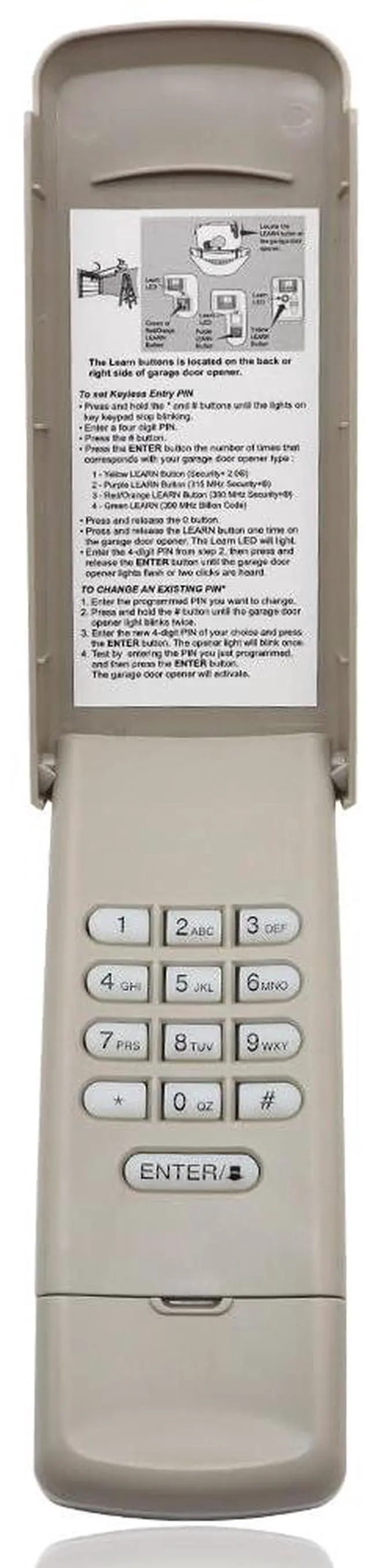 Main image of Garage Door Opener Keypad for Liftmaster/Chamberlain/Craftsman Openers, Replace G940EV-P2, 878MAX, 877MAX, 877LM, 377LM, 977LM, Wireless Keyless Keypad