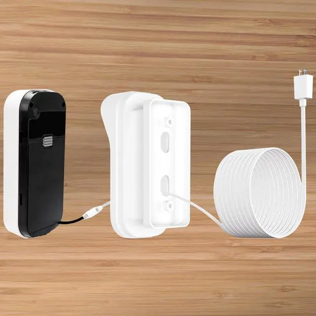 Main image of 20ft Power Adapter Kit for myQ Smart Garage Video Keypad,Angle Adjustable(40 to 140) Degree Mounting Bracket for myQ, (2-in-1) Mount and Power Cable,Easy to Install