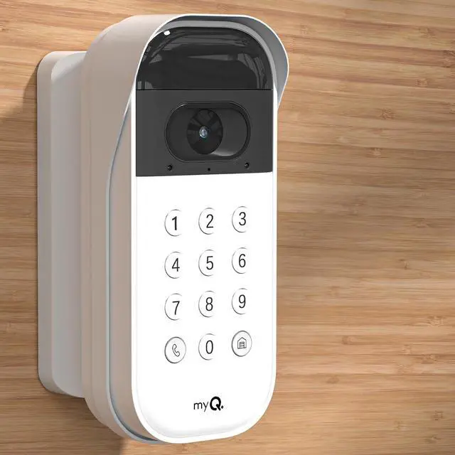 Main image of Swivel Mount for myQ Smart Garage Video Keypad ,Angle Adjustable(40 to 140 ) Degree Mounting Bracket for myQ ,Easy to Install (Video Keypad is NOT Included