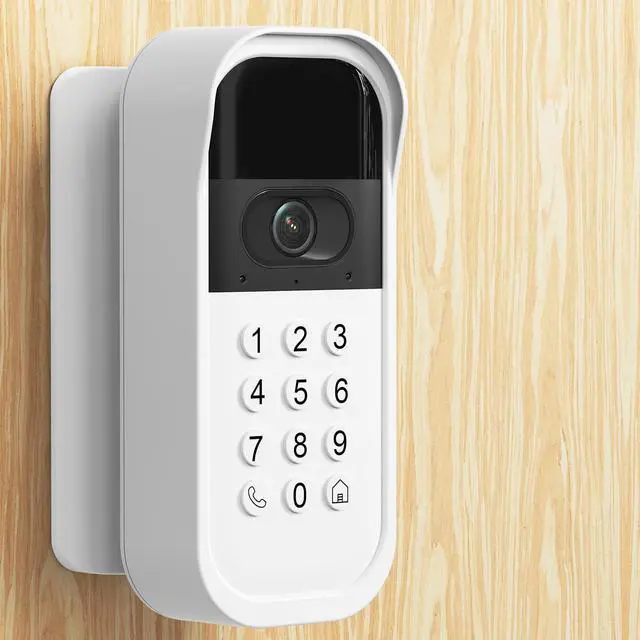Main image of Swivel Mount for myQ Smart Garage Video Keypad, Angled Adjustable 40 to 140 Degrees Corner Mounting for myQ Garage Door Opener Easy to Install Reduce Blind Spot (Video Keypad is NOT Included)