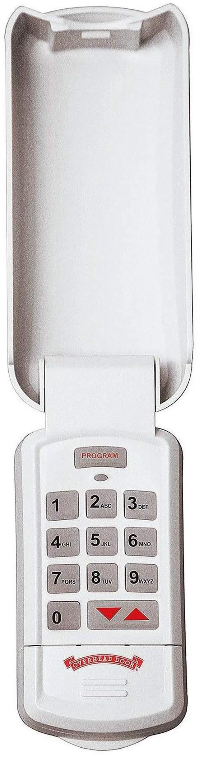 Main image of Wireless Garage Door Opener Keypad - Weather-Resistant - OKP-BX - White,1 Pack