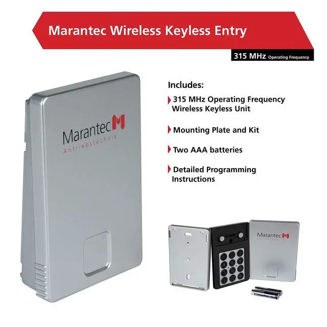 Alt view image 3 of 7 - Wireless Keyless Entry System for Garage