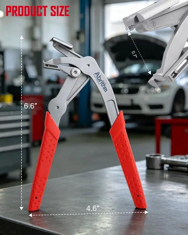 Alt view image 3 of 7 - Car Clip Pliers, Professional Auto Clip Removal Pliers Tool, Panel Clip Removal Tool for Automotive Plastic Fasteners, Push Pin & Door Trim Disassembly Without Damage