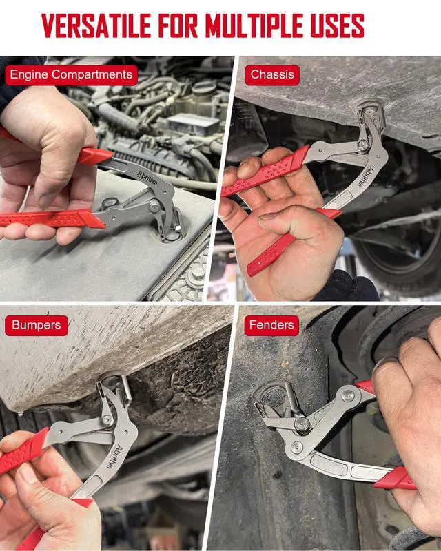 Alt view image 7 of 7 - Car Clip Pliers, Professional Auto Clip Removal Pliers Tool, Panel Clip Removal Tool for Automotive Plastic Fasteners, Push Pin & Door Trim Disassembly Without Damage