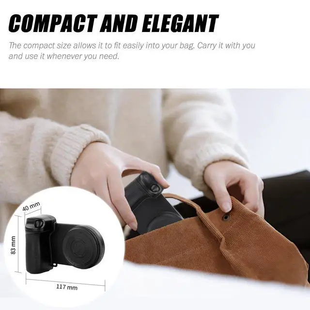 Alt view image 5 of 6 - Magnetic Selfie Ring Light, Snap Grip with Detachable Bluetooth Remote Control for iPhone, Rechargeable LED Fill Light, Smartphone Camera Handle, Photo Shooting Acccessories Compatible with Magsafe