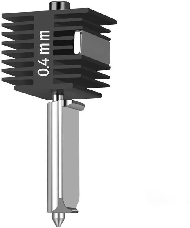 Main image of Bamboo A1 Mini/A1 3D Printer 0.4 Nozzle Kit,Hotend Print Head Hot End Kit Upgrade High-Temperature 0.4MM Hardened Steel Nozzles Replacement for Bambu Lab 3D Printer Accessories (1pcs)
