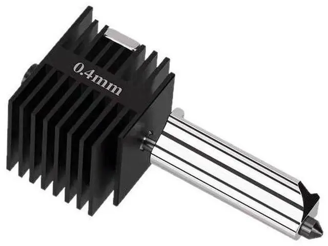 Alt view image 2 of 6 - Bamboo A1 Mini/A1 3D Printer 0.4 Nozzle Kit,Hotend Print Head Hot End Kit Upgrade High-Temperature 0.4MM Hardened Steel Nozzles Replacement for Bambu Lab 3D Printer Accessories (1pcs)
