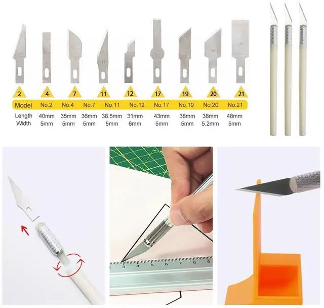 Alt view image 3 of 7 - 54 PCS 3D Printer Tool Kit, 3D Printer Accessories Kit for Cleaning, Removal Finishing Cutting, Include Metal Deburring Tool, Removal Tools, Nozzle Cleaning Kit and More, for Bambu, Ender 3, Kobra