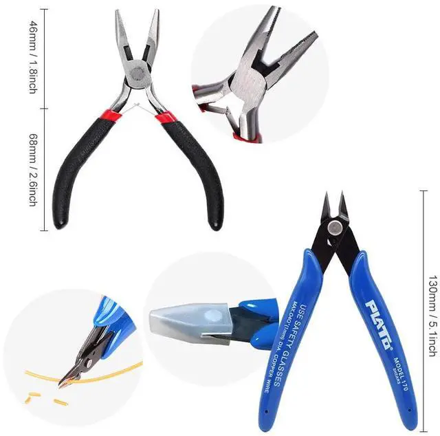 Alt view image 7 of 7 - 54 PCS 3D Printer Tool Kit, 3D Printer Accessories Kit for Cleaning, Removal Finishing Cutting, Include Metal Deburring Tool, Removal Tools, Nozzle Cleaning Kit and More, for Bambu, Ender 3, Kobra