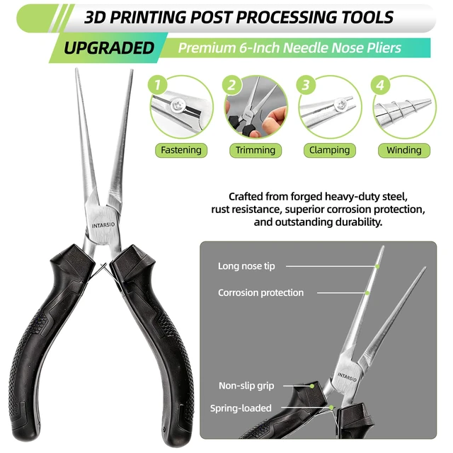 Alt view image 7 of 7 - 76pcs 3D Printer Tools Kit with Bag, 3D Printer Accessories includes Digital Caliper, Hygrometer, PTFE Tube Kit, Deburring Tool, Scrapers, Nozzle Cleaning, for Bambu Lab, Ender 3, FDM/SLA Printers etc